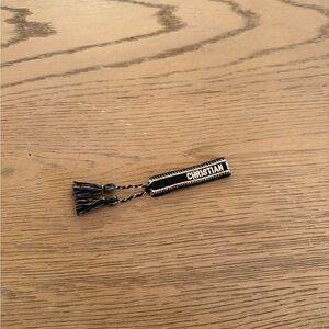 Christian Dior Bracelet Black Dior Oblique Cotton